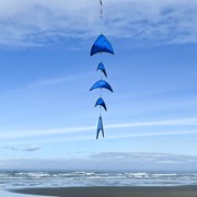 In the Breeze Blue Resin Fish Mobile 7024 View 2