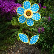 In the Breeze 16" Daisy Sunflower with Leaves 2649 View 2