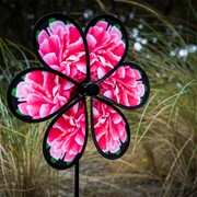 In the Breeze 13.5" Peony Spinner with Leaves 2641 View 2