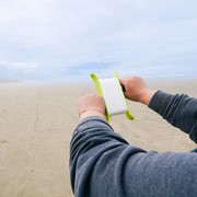 In the Breeze 80lb x 500' Braided Breezy Winder™, Green 3450 View 2
