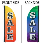 In the Breeze 4' Heavy Duty Sale Gradient Double Sided Feather Banner 4556 View 2