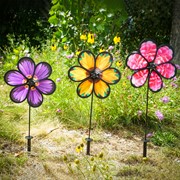 In the Breeze 10" Realistic Flower Spinner Assortment - 3 Pack 2625 View 2