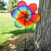 In the Breeze 19" Tie Dye Daze Flower Spinner 2630 View 2