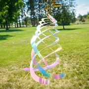 In the Breeze Striped Iridescent Crystal Spinner 9162 View 2