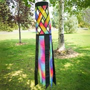 In the Breeze Jewel Diagonal Weave 40" Windsock 5215 View 2