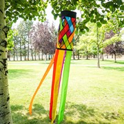 In the Breeze Fiesta Diagonal Weave 60" Windsock 5210 View 2