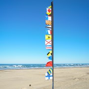In the Breeze 8-foot Signal Flag Pennant Banner 4563 View 2