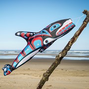 In the Breeze Orca Totem 48" Fish Windsock 5242 View 2