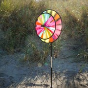 In the Breeze 13" Fiesta Double Spinner with Wind Sail 2613 View 2