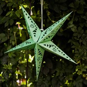 In the Breeze Green Paper Star Lantern 9178 View 2
