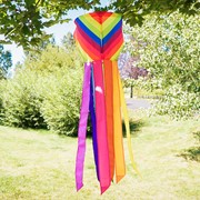In the Breeze Fiesta Stripe Spinning Windsock 5268 View 2