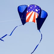 In the Breeze 30" USA Sled Kite 3521 View 2