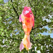 In the Breeze 48" Iridescent Hot Damsel Fish Windsock 5278 View 2