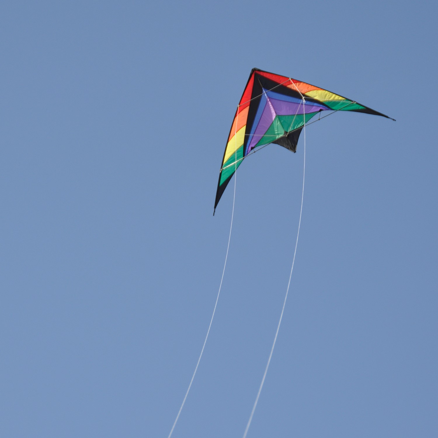  In the Breeze Colorwave Stunt Kite - Dual Line Sport