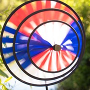 In the Breeze Patriot Triple Wheel Spinner 2847 View 3