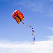 In the Breeze 5.0 Tie Dye Red Air Foil Kite 2981 View 3