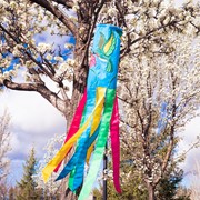 In the Breeze Hummingbird 40" Windsock 4146 View 3