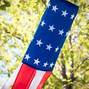 In the Breeze Stars & Stripes 50" Windsock 4929 View 3