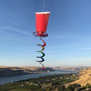 In the Breeze Red Cup 5 O'Clock Spinner 1110 View 3