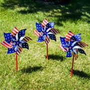 In the Breeze Stars and Stripes Pinwheel - 8 PC 2749 View 3