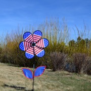 In the Breeze Large Patriotic Flower with Leaves 20 PC Display 2778-D View 3