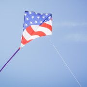 In the Breeze Stars & Stripes 30" Diamond Kite (Optimized for Shipping) 3175 View 3
