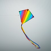 In the Breeze Rainbow Stripe 18" Diamond Kite 3191 View 3