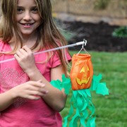 In the Breeze Jack O' Lantern on a Wand 4994 View 3