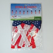 In the Breeze Stars & Stripes String of Babysocs 5013 View 3