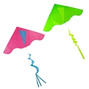 In the Breeze Colorblock Delta Kite with Twister Tail 24 PC Display 3255 View 3