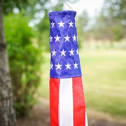 In the Breeze Stars & Stripes 18" Windsock 5034 View 3
