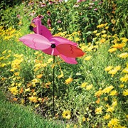 In the Breeze Baby Flamingo Whirligig 2558 View 3