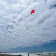 In the Breeze Cherry Colorfly 30" Diamond Kite (Optimized for Shipping) 3299 View 3