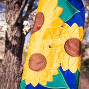 In the Breeze Sunflowers 40" Windsock 5142 View 3