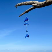In the Breeze Blue Resin Fish Mobile 7024 View 3