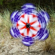 In the Breeze 19" Patriot Star Flower Spinner 2638 View 3