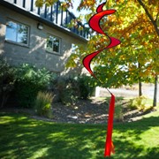 In the Breeze 29" Red Twister Tail 5197 View 3