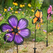In the Breeze 10" Realistic Flower Spinner Assortment - 3 Pack 2625 View 3