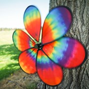 In the Breeze 19" Tie Dye Daze Flower Spinner 2630 View 3