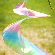 In the Breeze 30" Striped Iridescent Twister Tail 9159 View 3