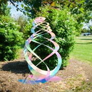 In the Breeze Striped Iridescent Crystal Spinner 9162 View 3