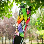 In the Breeze Jewel Diagonal Weave 60" Windsock 5216 View 3