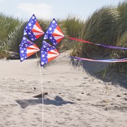In the Breeze Stars & Stripes Tri-Kite 3372 View 3
