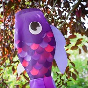In the Breeze 30" Lavender Damsel Fish 5223 View 3