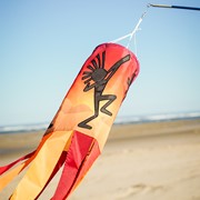 In the Breeze Dancing Kokopelli 40" Inspiration Windsock™ 5233 View 3