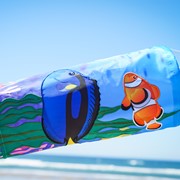 In the Breeze Tropical Fish 40" Illusion Windsock 5247 View 3