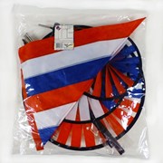 In the Breeze Patriot Wind Sail Triple Wheel Spinner 2835 View 3