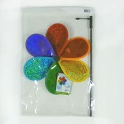 In the Breeze 12" Rainbow Glitter Flower Spinner 2871 View 3
