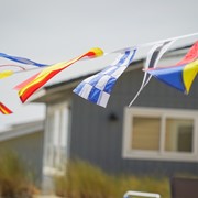 In the Breeze 40 Piece Maritime Signal Flags On String 3604 View 4