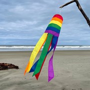 In the Breeze Rainbow Column 24" Windsock 4846 View 4